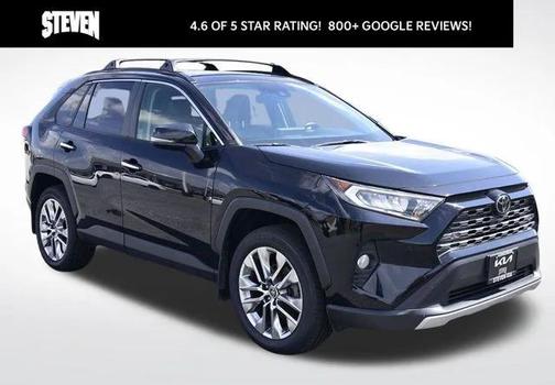 Midnight Black Metallic 2019 Toyota RAV4 Limited