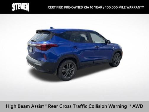 Neptune Blue 2023 Kia Seltos LX