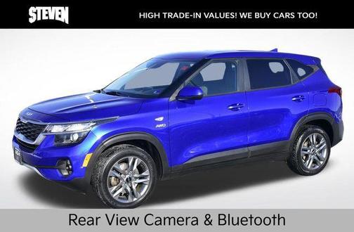 Neptune Blue 2022 Kia Seltos LX