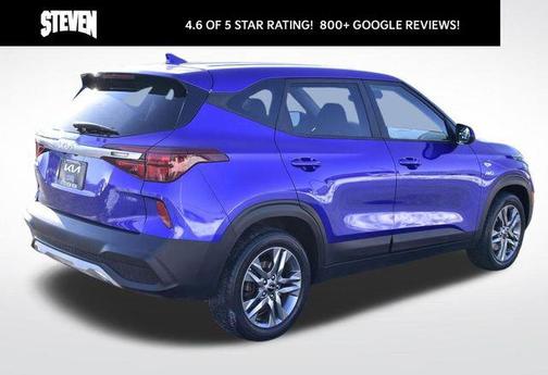 Neptune Blue 2022 Kia Seltos LX