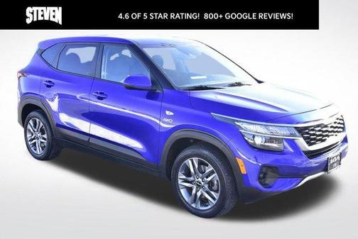 Neptune Blue 2022 Kia Seltos LX