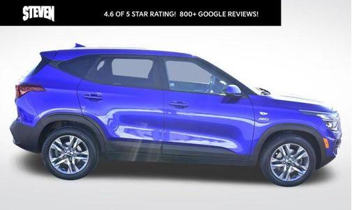 Neptune Blue 2022 Kia Seltos LX