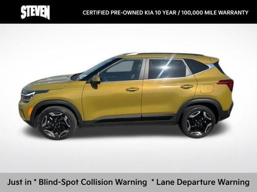 Valais Green 2024 Kia Seltos SX Turbo