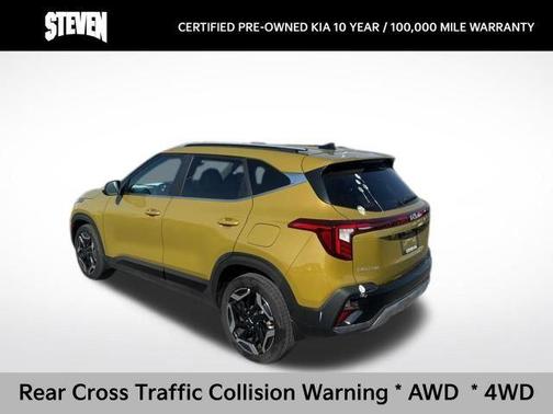 Valais Green 2024 Kia Seltos SX Turbo