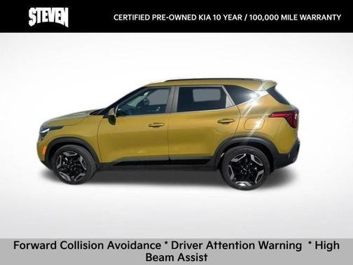 Valais Green 2024 Kia Seltos SX Turbo