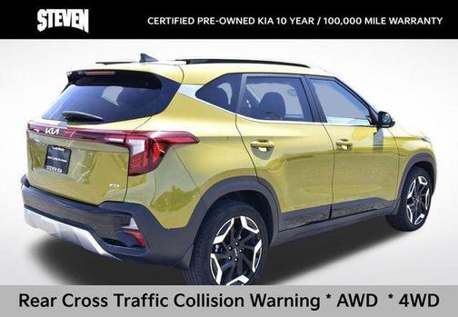 Valais Green 2024 Kia Seltos SX Turbo