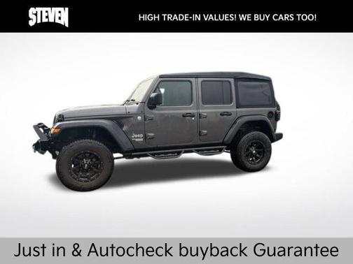Granite Crystal Metallic Clearcoat 2019 Jeep Wrangler Unlimited Sport