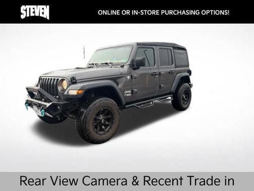 Granite Crystal Metallic Clearcoat 2019 Jeep Wrangler Unlimited Sport