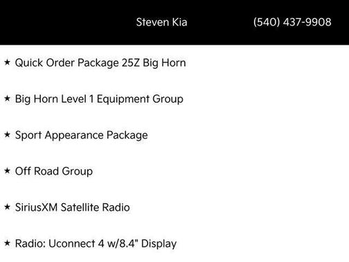 2020 RAM 1500 Big Horn/Lone Star