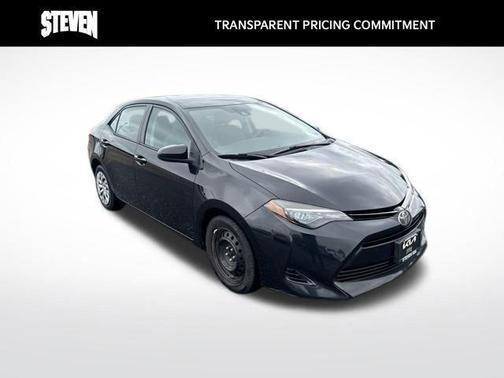 Black Sand Pearl 2018 Toyota Corolla LE
