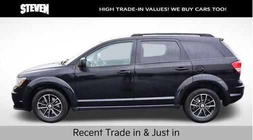 Pitch Black Clearcoat 2018 Dodge Journey SE