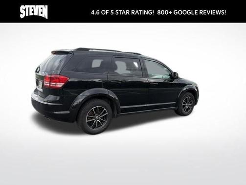 Pitch Black Clearcoat 2018 Dodge Journey SE