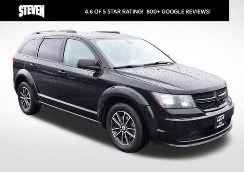 Pitch Black Clearcoat 2018 Dodge Journey SE