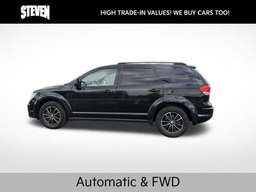 Pitch Black Clearcoat 2018 Dodge Journey SE