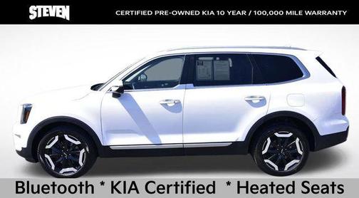 Glacial White Pearl 2023 Kia Telluride S