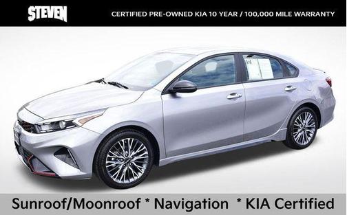 Steel Gray 2023 Kia Forte GT-Line