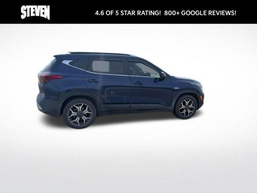 Dark Ocean Blue 2022 Kia Seltos EX