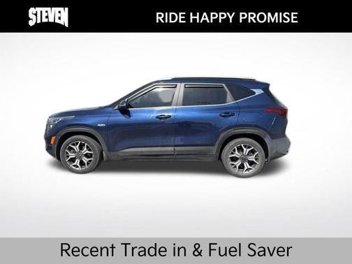Dark Ocean Blue 2022 Kia Seltos EX