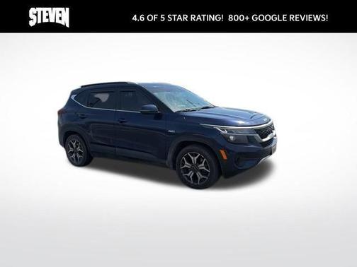 Dark Ocean Blue 2022 Kia Seltos EX