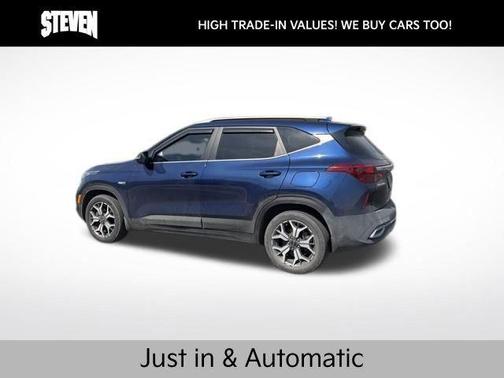 Dark Ocean Blue 2022 Kia Seltos EX