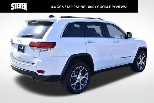 Bright White Clearcoat 2021 Jeep Grand Cherokee Limited