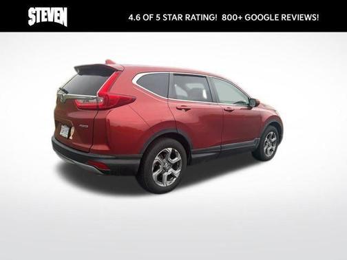 Red 2018 Honda CR-V EX-L