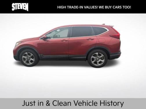 Red 2018 Honda CR-V EX-L