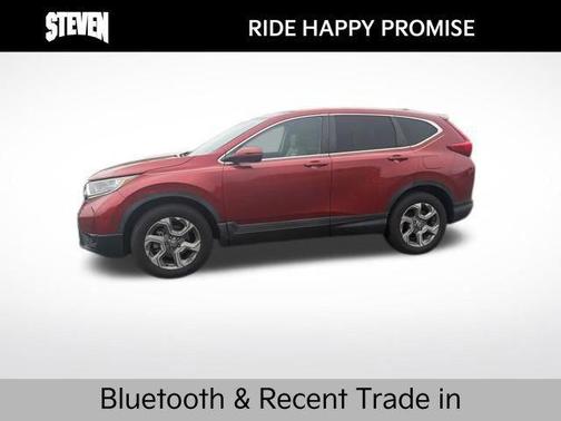 Red 2018 Honda CR-V EX-L