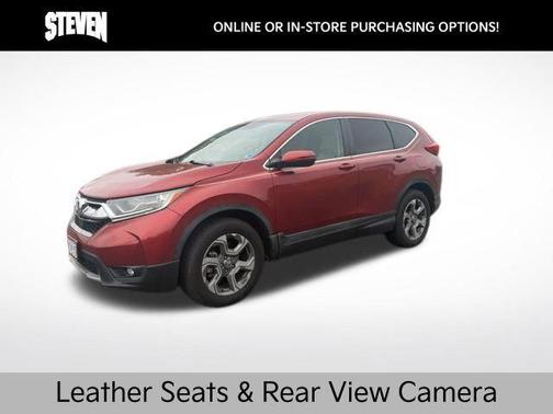 Red 2018 Honda CR-V EX-L