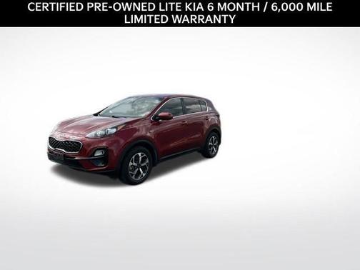 Hyper Red 2020 Kia Sportage LX