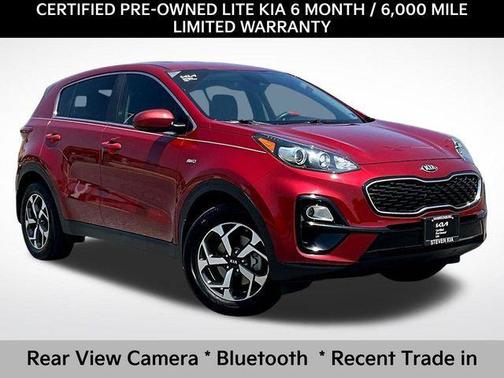 Hyper Red 2020 Kia Sportage LX