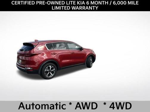 Hyper Red 2020 Kia Sportage LX