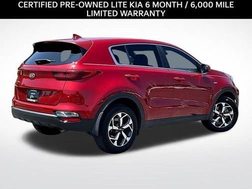 Hyper Red 2020 Kia Sportage LX