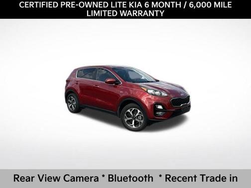 Hyper Red 2020 Kia Sportage LX