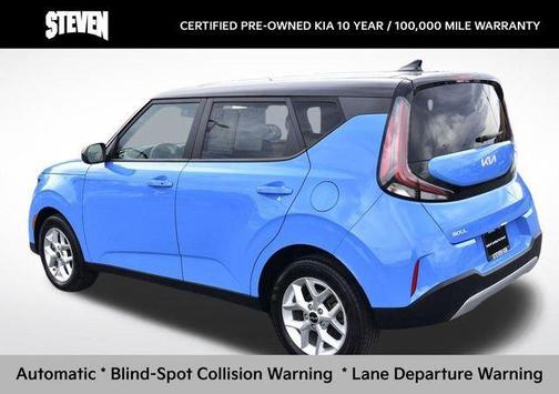 Surf Blue w/Black Roof 2024 Kia Soul S