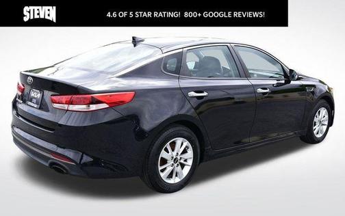 Ebony Black 2016 Kia Optima LX