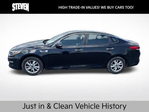 Ebony Black 2016 Kia Optima LX