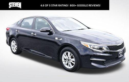 Ebony Black 2016 Kia Optima LX