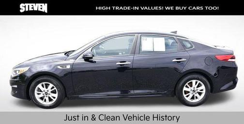 Ebony Black 2016 Kia Optima LX