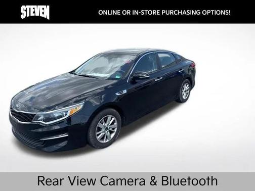 Ebony Black 2016 Kia Optima LX Sedan