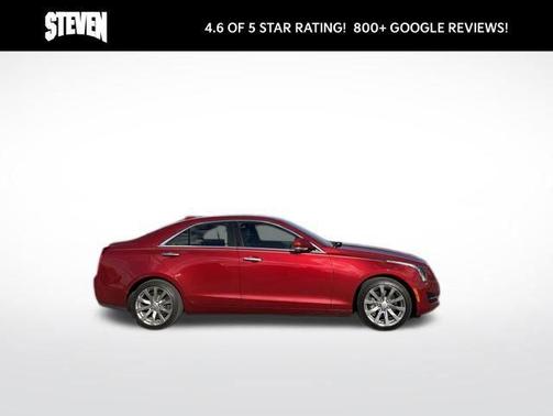 Red Obsession Tintcoat 2017 Cadillac ATS 2.0L Turbo Luxury