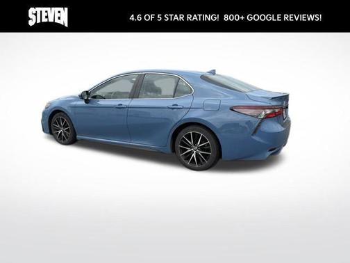Light Blue 2023 Toyota Camry SE