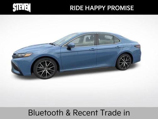Light Blue 2023 Toyota Camry SE