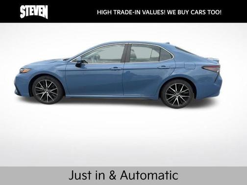 Light Blue 2023 Toyota Camry SE