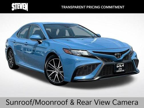 Cavalry Blue 2023 Toyota Camry SE