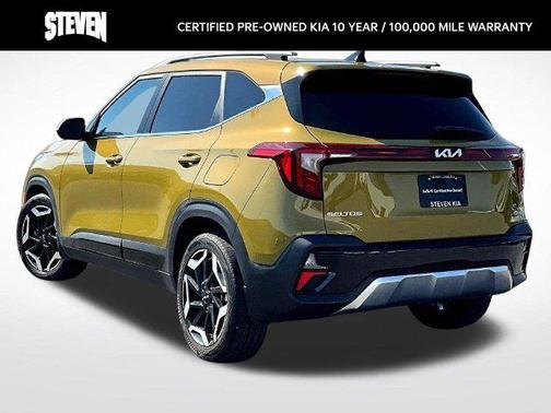 Valais Green 2024 Kia Seltos SX Turbo