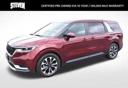 Flare Red 2024 Kia Carnival EX