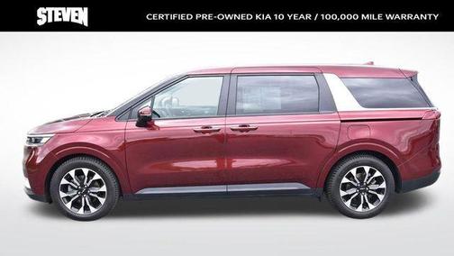 Flare Red 2024 Kia Carnival EX