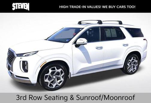 Hyper White 2022 Hyundai PALISADE Calligraphy