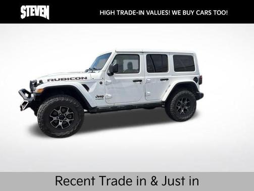 Bright White Clearcoat 2018 Jeep Wrangler Unlimited Rubicon